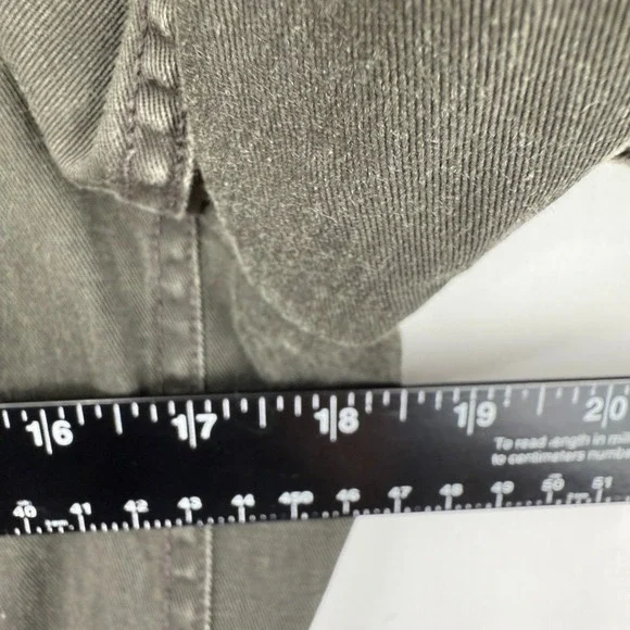 J. Crew Women Field Jacket Size M Petite Olive Relaxed Boyfriend Utility Outdoor - Picture 10 of 13